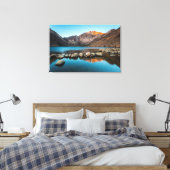 水 | Prentt Lake Sierra Nevada キャンバスプリント (インサイチュ (寝室))
