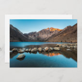 水 | Prentt Lake Sierra Nevada サンキューカード (正面/裏面)