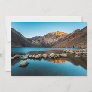 水 Prentt Lake Sierra Nevada サンキューカード
