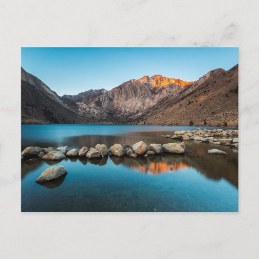 水 | Prentt Lake Sierra Nevada ポストカード (正面)