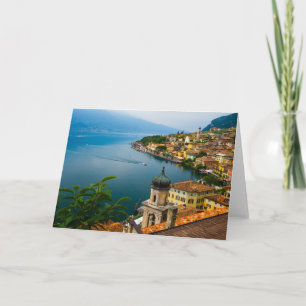 水 San Benedetto Church Lake Garda,イタリア カード