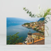水 San Benedetto Church Lake Garda,イタリア サンキューカード (スタンド正面)