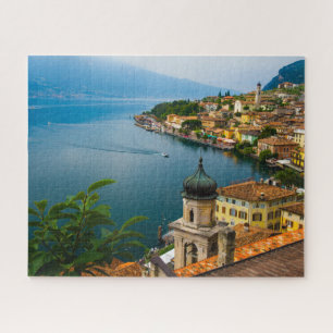 水 San Benedetto Church Lake Garda,イタリア ジグソーパズル