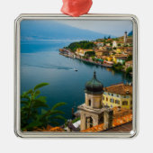 水 San Benedetto Church Lake Garda，イタリア メタルオーナメント (正面)