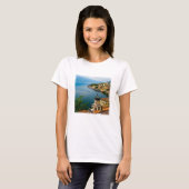 水 San Benedetto Church Lake Garda，イタリア Tシャツ (正面フル)