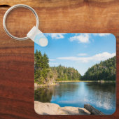水 Spruce Lake Quebec (カナダ) キーホルダー (正面)