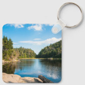 水 Spruce Lake Quebec (カナダ) キーホルダー (裏面)