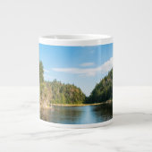 水 Spruce Lake Quebec （カナダ） ジャンボコーヒーマグカップ (正面)