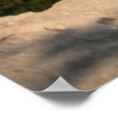 水 Spruce Lake Quebec （カナダ） ポスター (角)