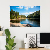 水 Spruce Lake Quebec （カナダ） ポスター (ホームオフィス)