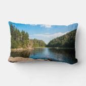水 Spruce Lake Quebec (カナダ) ランバークッション (裏面)
