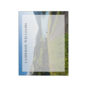 水 | Swiss Alpsフットパス ノートパッド (回転)