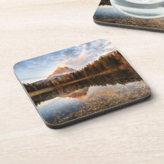 水 Tre Cime Di Lavaredo Italy コースター (左側)