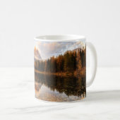 水 Tre Cime Di Lavaredo Italy コーヒーマグカップ (正面右)