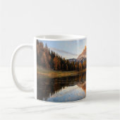 水 Tre Cime Di Lavaredo Italy コーヒーマグカップ (左)
