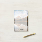 水 Tre Cime Di Lavaredo Italy ポストイット (デスク上)