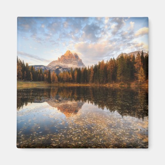 水 Tre Cime Di Lavaredo Italy マグネット (正面)