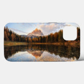 水 Tre Cime Di Lavaredo Italy Case-Mate iPhoneケース (裏面 (横))