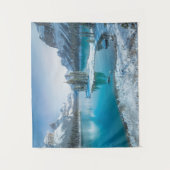 水 | Winter Jasper国立公園（カナダ） タペストリー (正面)