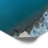 水 | Winter Jasper国立公園（カナダ） ポスター (角)