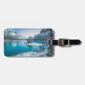 水 | Winter Jasper国立公園(カナダ) ラゲッジタグ (正面横)