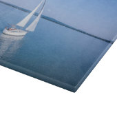 水 | Yacht at Lake Balaton Lake Hungary カッティングボード (角)