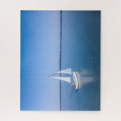 水 | Yacht at Lake Balaton Lake Hungary ジグソーパズル (縦)