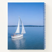 水 | Yacht at Lake Balaton Lake Hungary ノートブック (裏面)