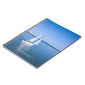 水 | Yacht at Lake Balaton Lake Hungary ノートブック (左側)