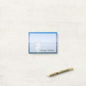 水 | Yacht at Lake Balaton Lake Hungary ポストイット (デスク上)