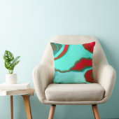 「水Abstract2"枕 クッション (椅子)