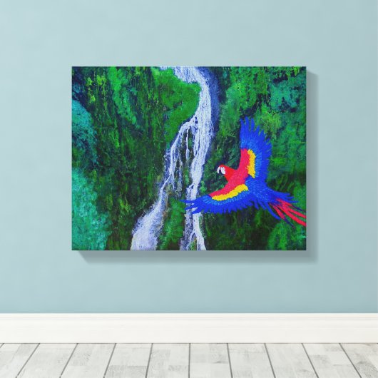 水fa mcaw キャンバスプリント (インサイチュ (ウッドフロア))