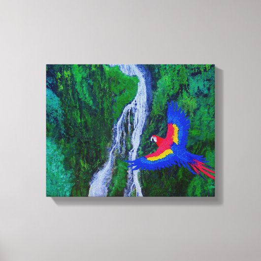 水fa mcaw キャンバスプリント (正面)