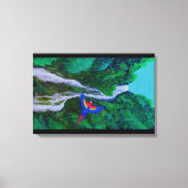 水fa mcaw キャンバスプリント (正面)