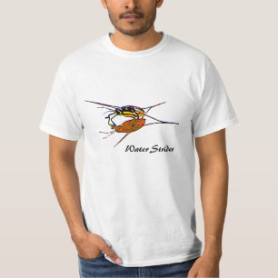 水Striderおよび彼の影 Tシャツ