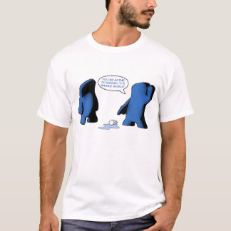 水Tシャツを離れたKnoxガラス Tシャツ