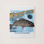 水walleyeの歩行 ジグソーパズル (縦)