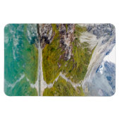 氷および緑 マグネット (横)