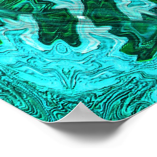 氷が割れた…... ポスター (角)