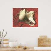 氷が氷滑って静止する ポスター (キッチン)