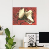 氷が氷滑って静止する ポスター (ホームオフィス)