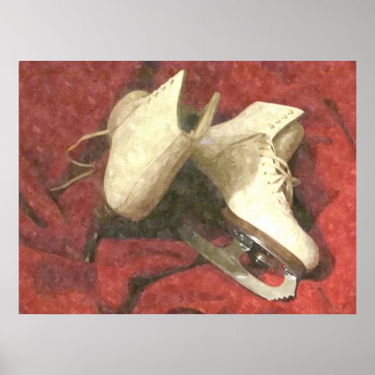 氷が氷滑って静止する ポスター (正面)