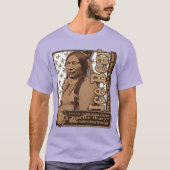 氷くまの別名氷、白いBull北シャイエンヌ Tシャツ (正面)