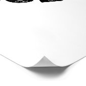 氷しか持ってないアイスおもしろいキューブパン ポスター (角)