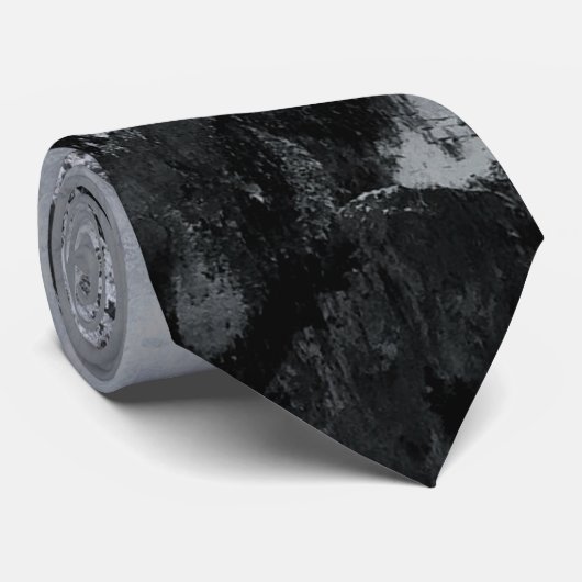 氷った山の首のタイ ネクタイ (ロール)
