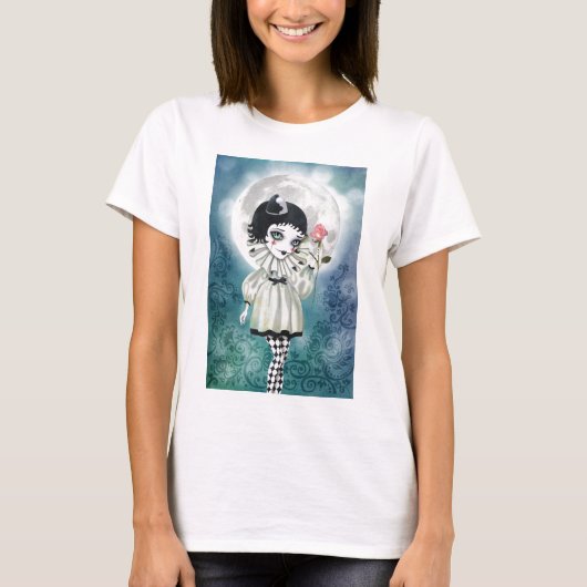 氷った月の下のPierrette Tシャツ (正面)
