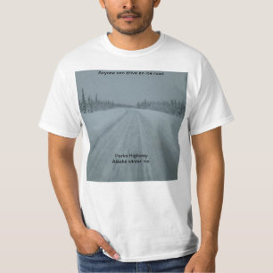 氷った道のTシャツ Tシャツ