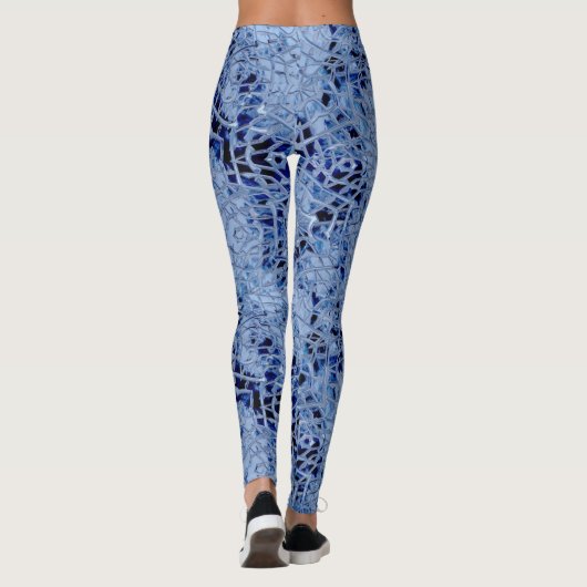 氷った青いレギンス レギンス (裏面)