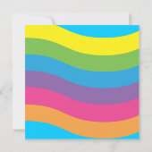 氷とポップ・アートの虹 招待状 (裏面)