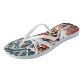 氷とローワンの冬の果実 ビーチサンダル (アングル)